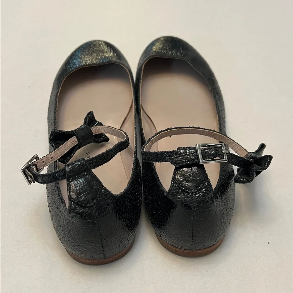 MARC BY MARC JACOBS BALLERINAS WITH BOW BLACK PATENT LEATHER SIZE 40=10 - Picture 4 of 14